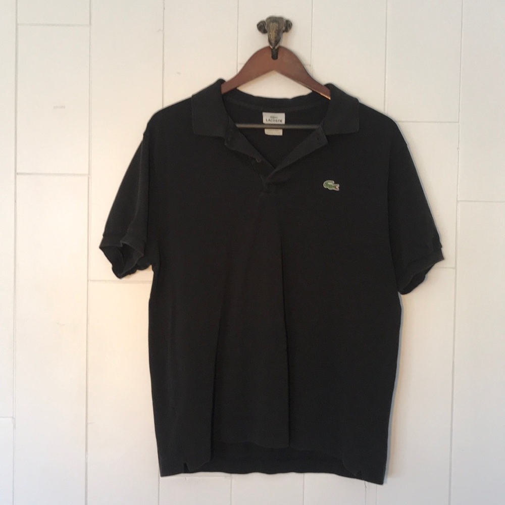 (13) Lacoste vintage polo size 6